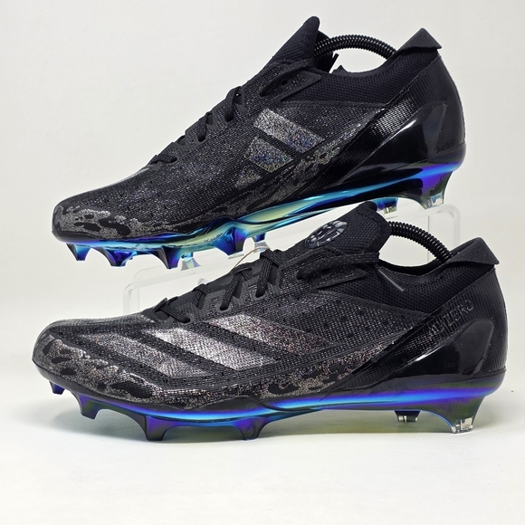 Adidas Electric Speed Juice Black Football Cleats IE4414 Men's Size 12 New - Picture 3 of 11